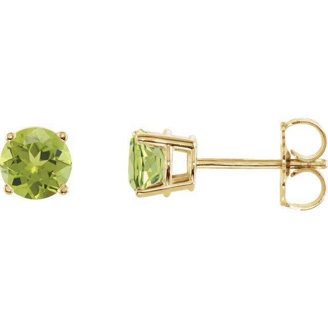 Natural Peridot | Round | 5mm