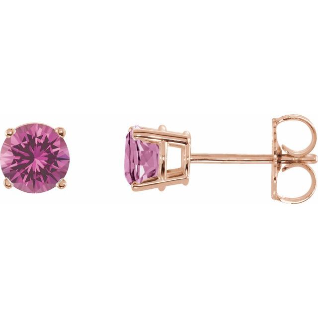Natural Pink Sapphire | Round | 5mm