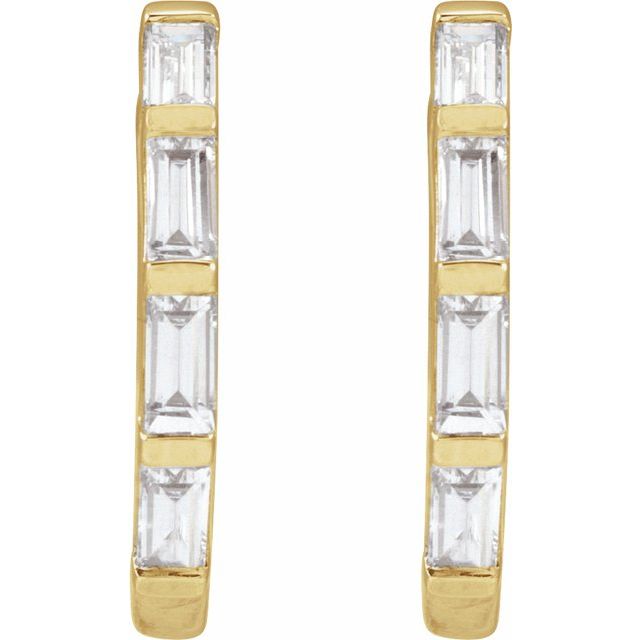 Lab-Grown Diamond | Straight baguette | 3 x 1.5mm :: 1/3 Ctw
