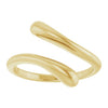 58031 / Ring / 14K Yellow / Polished / Dome Open Bypass Ring
