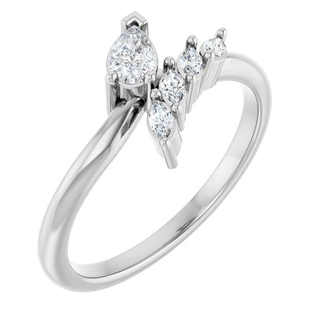 Natural Diamond | Pear | 5 x 3mm | Lab-Grown Diamond | Pear | 5 x 3mm