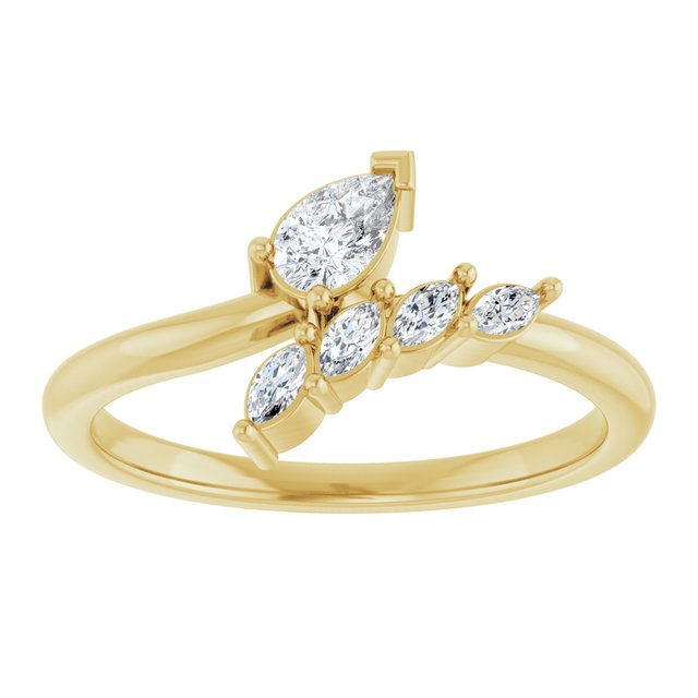 Natural Diamond | Pear | 5 x 3mm | Lab-Grown Diamond | Pear | 5 x 3mm
