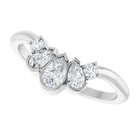 Natural Diamond | Pear | 5 x 3mm | Lab-Grown Diamond | Pear | 5 x 3mm