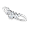 Natural Diamond | Pear | 5 x 3mm | Lab-Grown Diamond | Pear | 5 x 3mm
