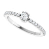 Natural Diamond | Oval | 4 x 3mm | Lab-Grown Diamond | Oval | 4 x 3mm