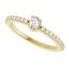 Natural Diamond | Oval | 4 x 3mm | Lab-Grown Diamond | Oval | 4 x 3mm
