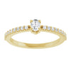 Natural Diamond | Oval | 4 x 3mm | Lab-Grown Diamond | Oval | 4 x 3mm