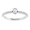 Lab-Grown Diamond | Oval | 4 x 3mm