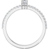 Natural Diamond | Oval | 4 x 3mm | Lab-Grown Diamond | Oval | 4 x 3mm