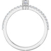 Lab-Grown Diamond | Oval | 4 x 3mm