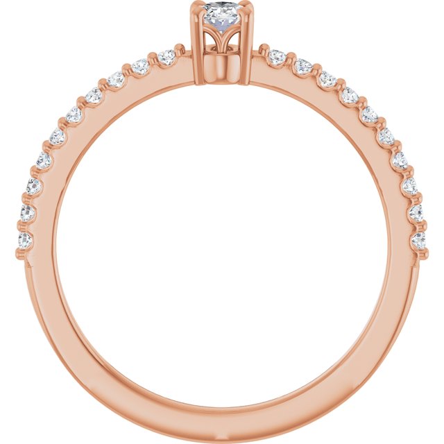 Natural Diamond | Oval | 4 x 3mm | Lab-Grown Diamond | Oval | 4 x 3mm
