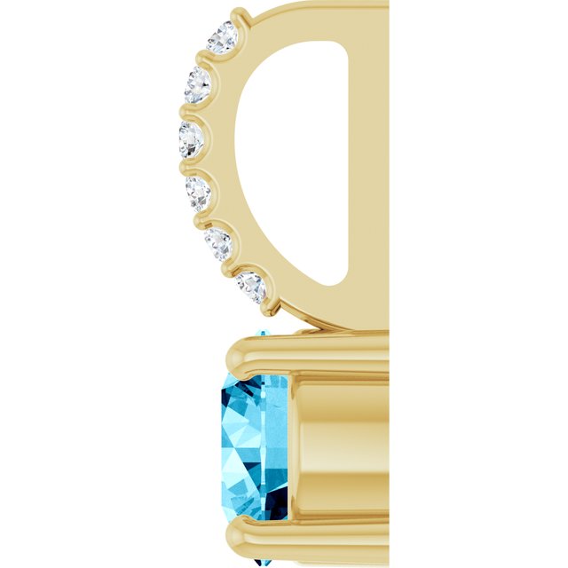 Natural Aquamarine | Round | 5mm
