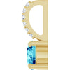 Natural Blue Zircon | Round | 5mm