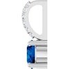 Natural Blue Sapphire | Round | 5mm | Lab-Grown Blue Sapphire | Round | 5mm