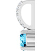 Natural Aquamarine | Round | 5mm