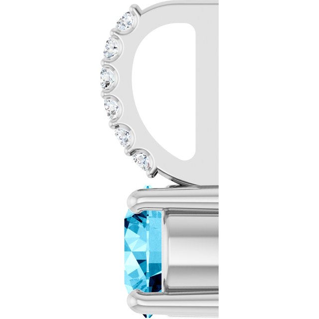 Natural Aquamarine | Round | 5mm