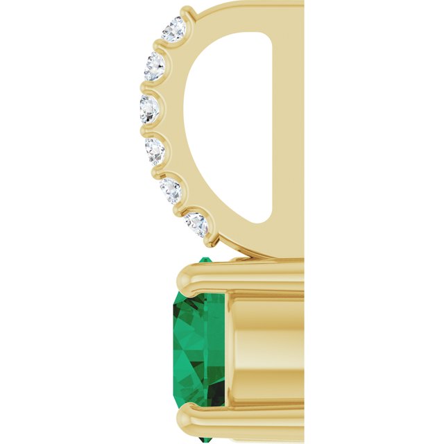 Lab-Grown Emerald | Round | 5mm | Natural Emerald | Round | 5mm