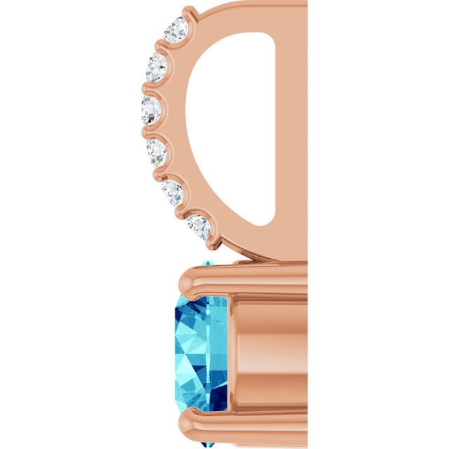 Natural Blue Zircon | Round | 5mm