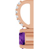 Natural Amethyst | Round | 5mm