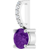 Natural Amethyst | Round | 5mm
