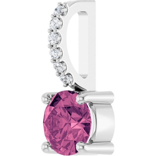 Natural Pink Tourmaline | Round | 5mm