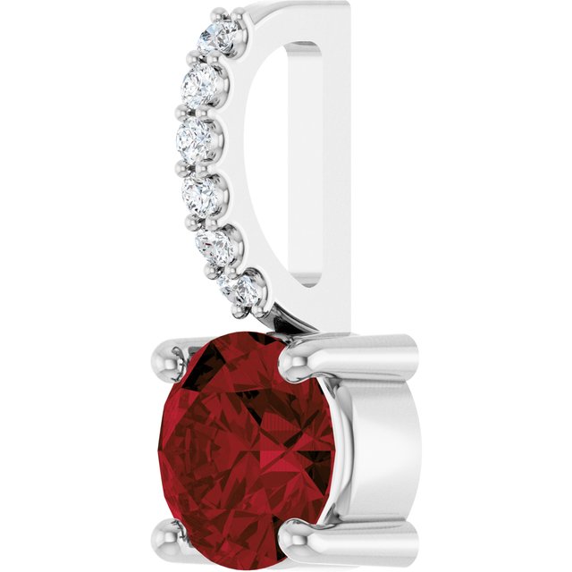 Natural Mozambique Garnet | Round | 5mm