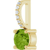 Natural Peridot | Round | 5mm