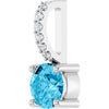 Natural Aquamarine | Round | 5mm