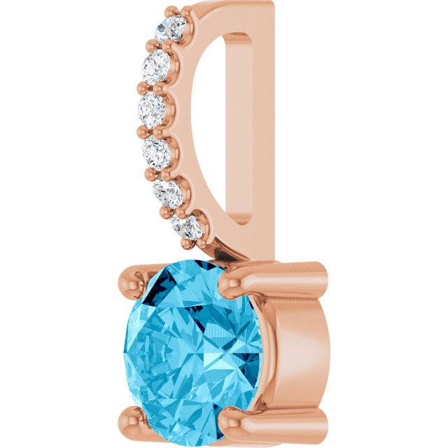 Natural Aquamarine | Round | 5mm