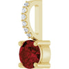 Natural Mozambique Garnet | Round | 5mm