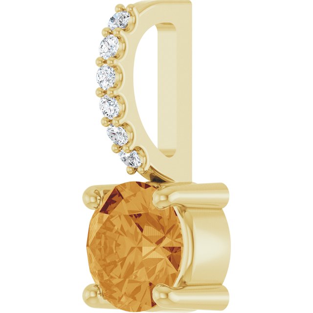 Natural Citrine | Round | 5mm