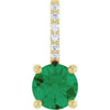 Lab-Grown Emerald | Round | 5mm | Natural Emerald | Round | 5mm