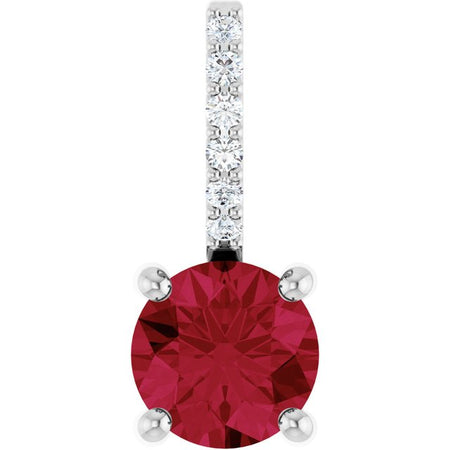 Lab-Grown Ruby | Round | 5mm