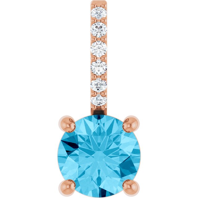 Natural Aquamarine | Round | 5mm