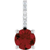Natural Mozambique Garnet | Round | 5mm