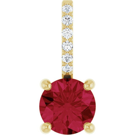 Lab-Grown Ruby | Round | 5mm