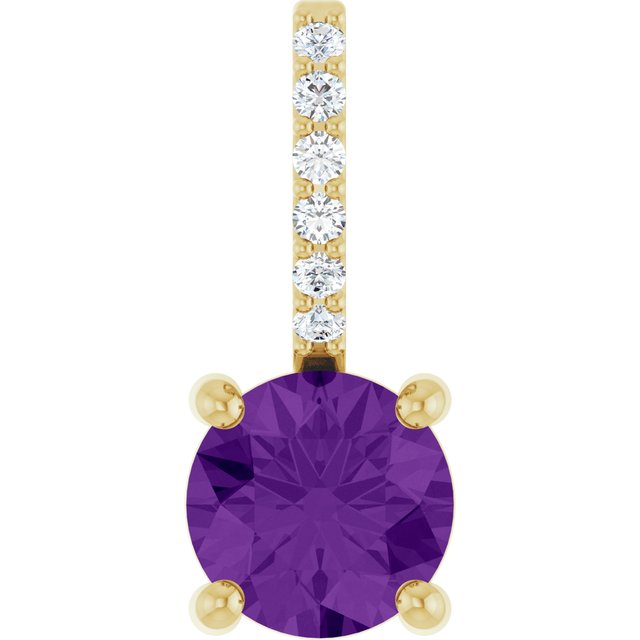 Natural Amethyst | Round | 5mm