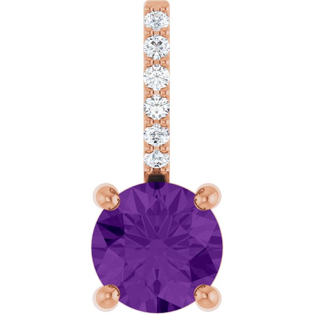 Natural Amethyst | Round | 5mm