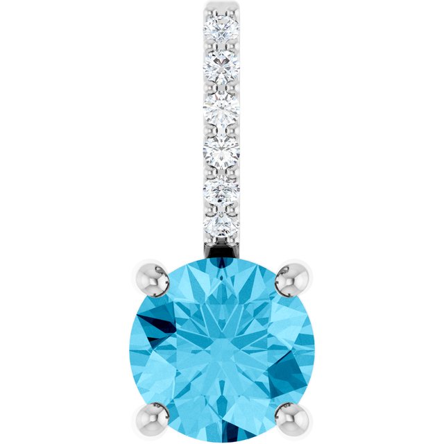 Natural Aquamarine | Round | 5mm