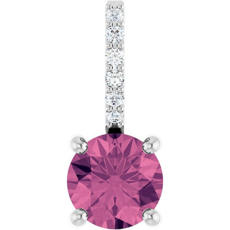 Natural Pink Tourmaline | Round | 5mm