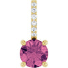 Natural Pink Tourmaline | Round | 5mm