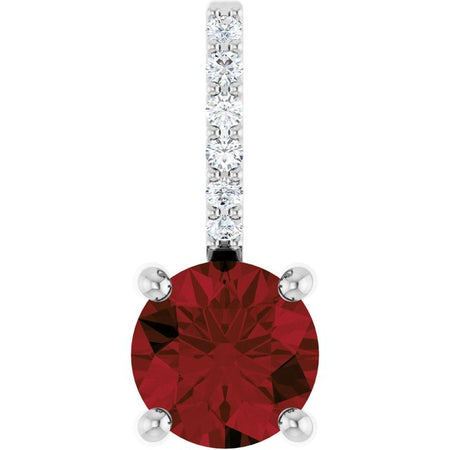 Natural Mozambique Garnet | Round | 5mm