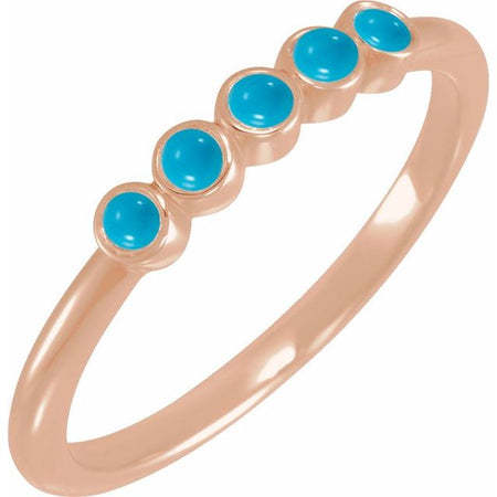 Natural Turquoise | Round | 2mm