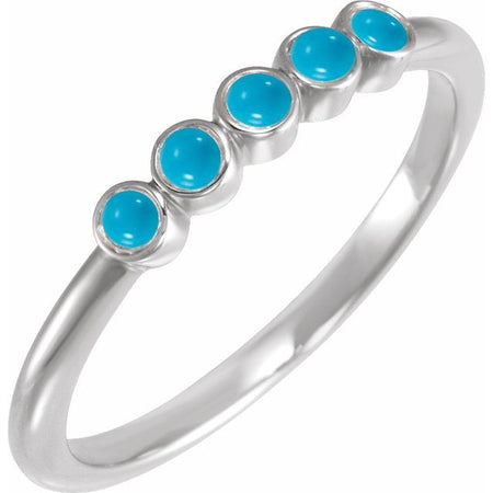 Natural Turquoise | Round | 2mm