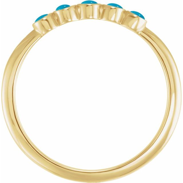 Natural Turquoise | Round | 2mm