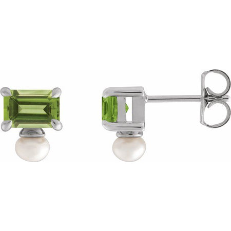Natural Peridot | Emerald | 6 x 4mm