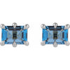 Natural London Blue Topaz | Emerald | 6 x 4mm | Natural London Blue Topaz | Emerald | 7 x 5mm | Natural London Blue Topaz | Emerald | 8 x 6mm | Natural London Blue Topaz | Emerald | 5 x 3mm