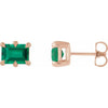 Lab-Grown Emerald | Emerald | 6 x 4mm | Lab-Grown Emerald | Emerald | 7 x 5mm | Lab-Grown Emerald | Emerald | 8 x 6mm | Lab-Grown Emerald | Emerald | 5 x 3mm
