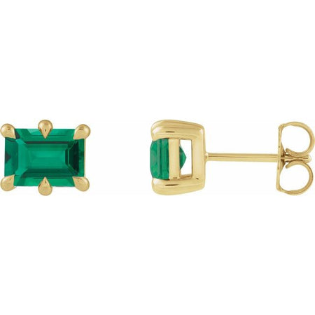 Lab-Grown Emerald | Emerald | 6 x 4mm | Lab-Grown Emerald | Emerald | 7 x 5mm | Lab-Grown Emerald | Emerald | 8 x 6mm | Lab-Grown Emerald | Emerald | 5 x 3mm