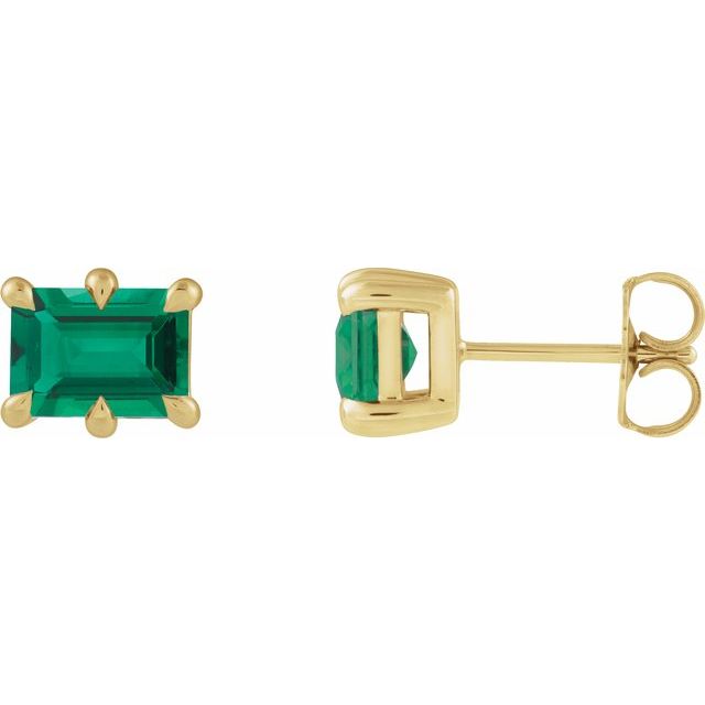 Lab-Grown Emerald | Emerald | 6 x 4mm | Lab-Grown Emerald | Emerald | 7 x 5mm | Lab-Grown Emerald | Emerald | 8 x 6mm | Lab-Grown Emerald | Emerald | 5 x 3mm